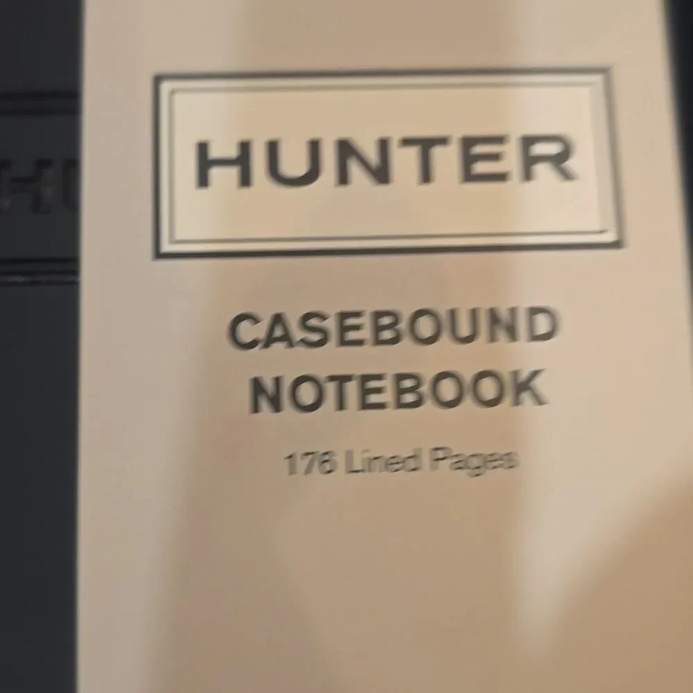 Hunter ‎ Casebound Notebook- Black